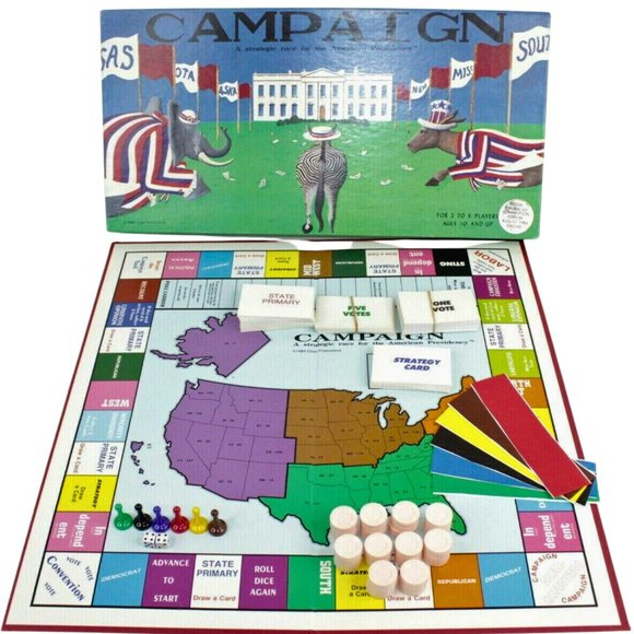 Republican GOP EXCLUSIVE 1984 Convention CAMPAIGN: Strategic Race for President - Picture 1 of 12